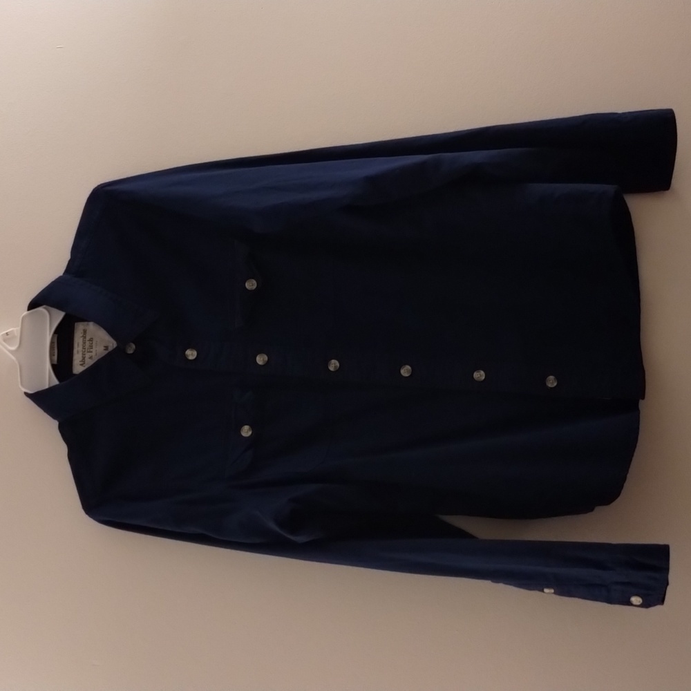 Men's Abercrombie & Fitch Muscle Button Down Dress Shirt
